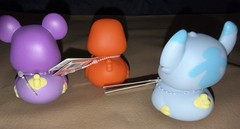 3 PACK of Just Play Rubber Ducks, Hersheys & Disney Theme