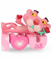 POP MART Pink Panther Expressing Love Figures Valentine’s Day, One of Opened Box