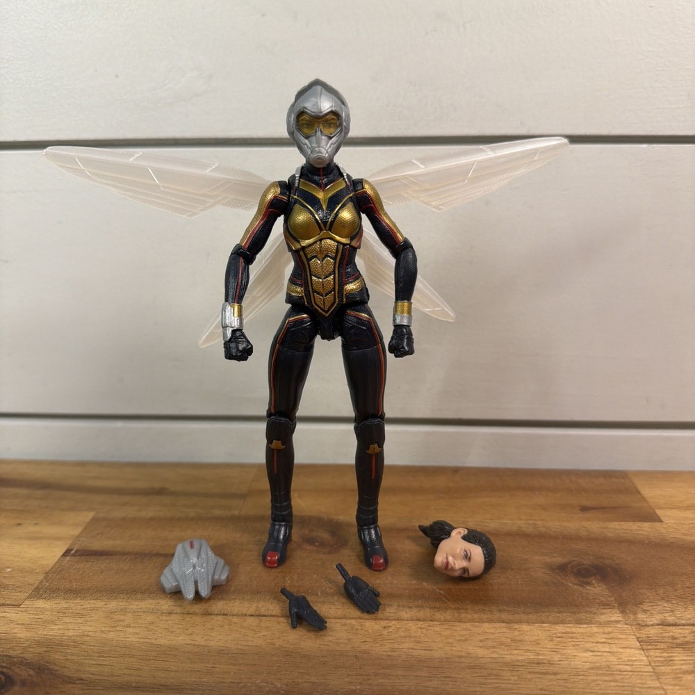Marvel Legends Ant-man’s 6″ Wasp Figure (Cull Obsidian BAF Wave) Ships Fast!