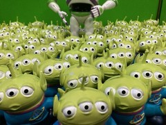 Pick & Choose Toy Story Space Aliens Latex Squeaky Dog Toys MOVIE ACCURATE