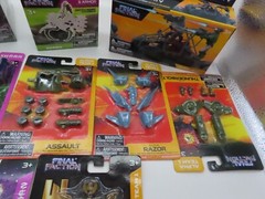 Lot Of Final Faction Action Figures Weapons & Armor
