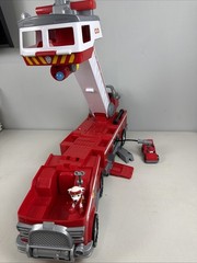 Paw Patrol ULTIMATE RESCUE Fire Truck w/Extendable 2 ft Ladder MARSHALL 🔥🔥