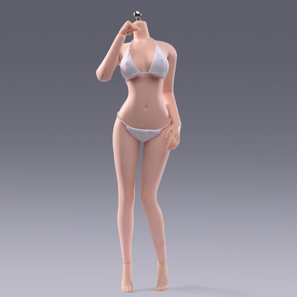 US ANT 1/6 T302B Pale Skin Slim Girl 12″ Female Seamless Action Figure Body Toys