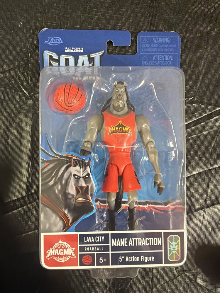 Jada Toys GOAT The Movie Mane Attraction 5-Inch Scale Action Figure w/ Roarball