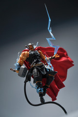 New Ac Factory Toys Thor Thunder God Marvel Anime Action Figure Figurine Kaiyodo
