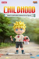 POP MART Naruto Shippuden Childhood Series Confirm Figure Sealed Bag in Open Box