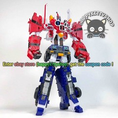 Tobot V Galaxy Detectives GD King Titan Figure 12″ Combiner Robot Toys Car Plane