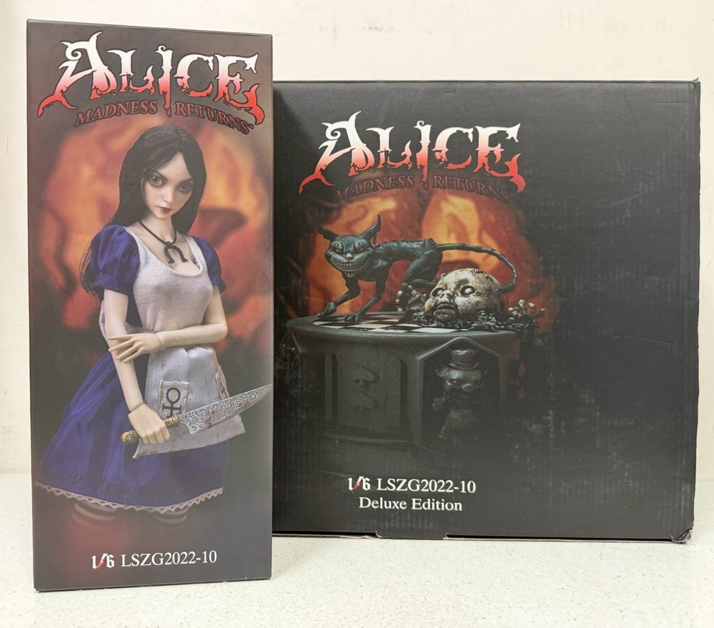 LONGSHANJINSH LSZG Alice: Madness Returns 1/6 Deluxe Figure Please Read Des.