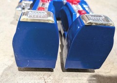 2 MEGAZORD Lot astro delta 1997 POWER RANGERS space 8″ 9″ bandai Megaranger Sent