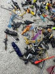 Power Rangers Batman Star Wars Marvel DC Other Parts Lot Weapons Accessories