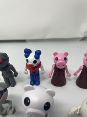 Piggy Roblox Action Figure Lot Robby, Zompiggy, Clowny, Memory, Phatmojo