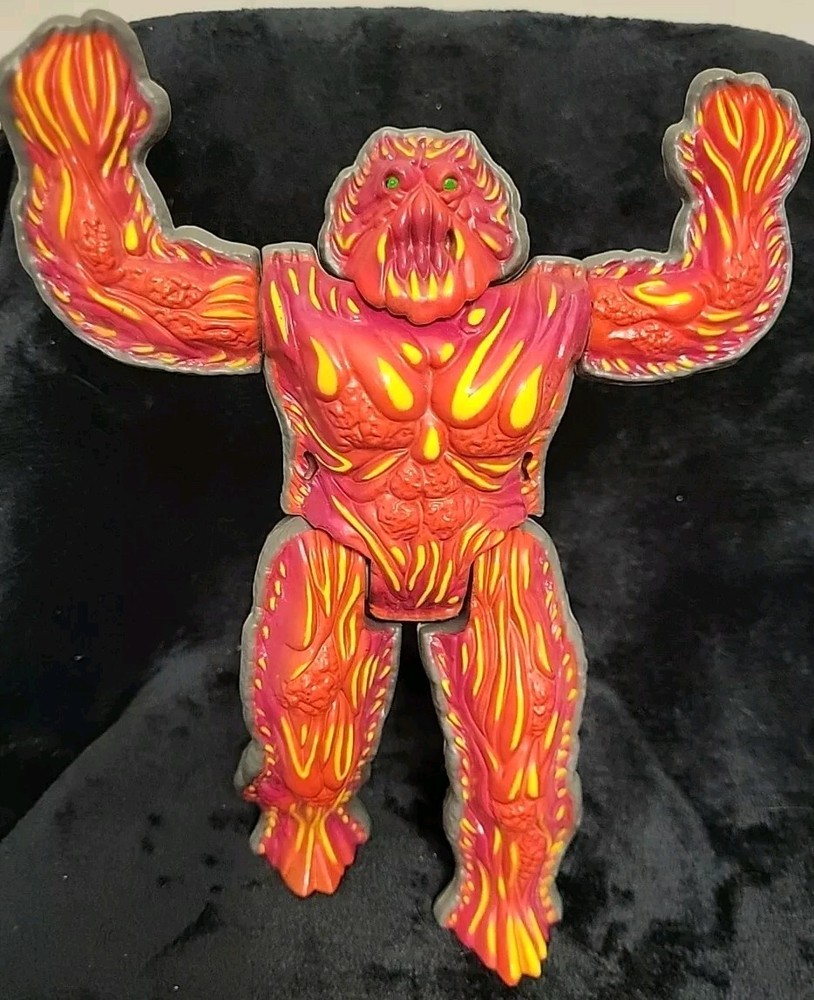 1986 Hasbro Inhumanoids Magnoker Lava Rock Monster Action Figure