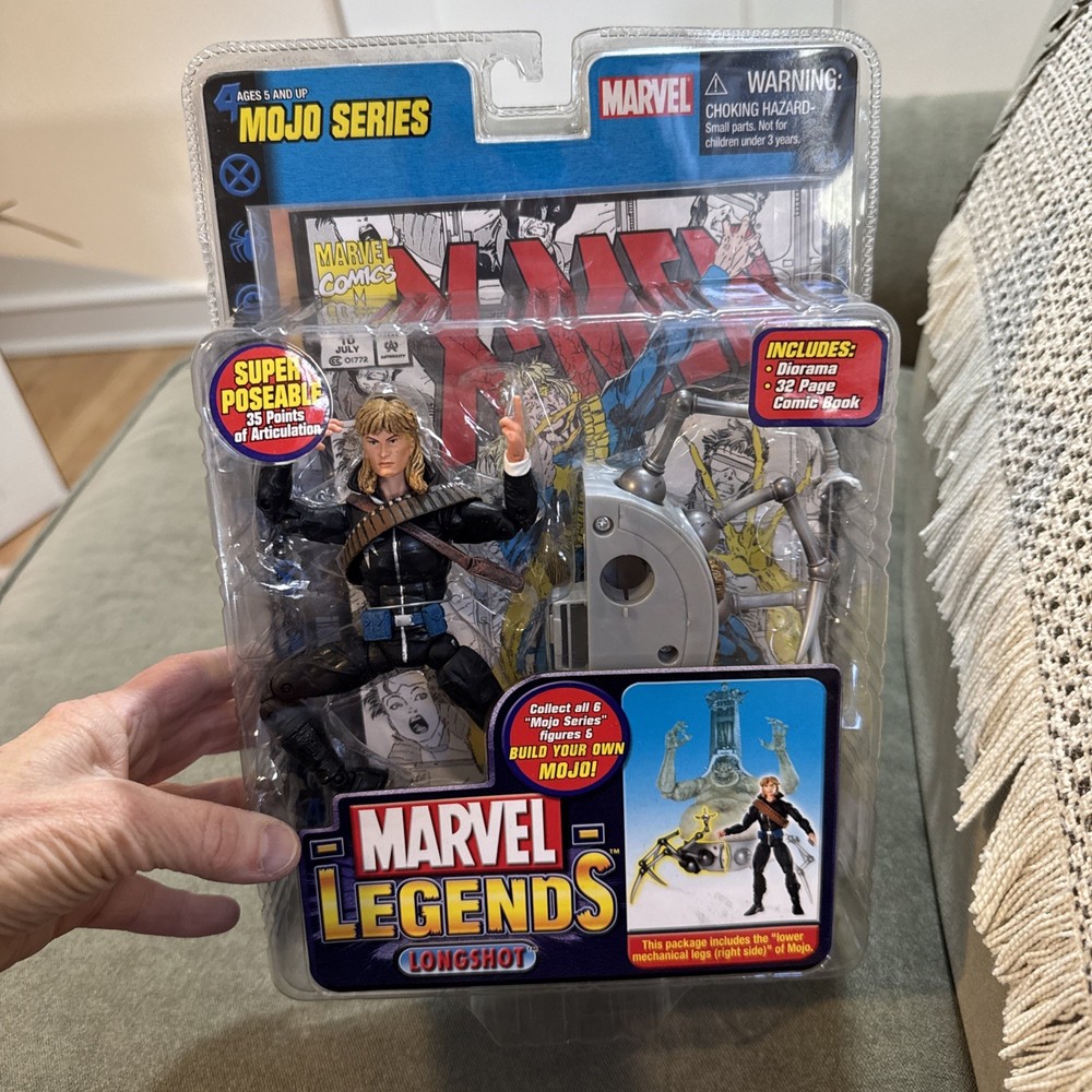 Marvel Legends Mojo Series X-Men LONGSHOT Toybiz 2006 Action Figure -A