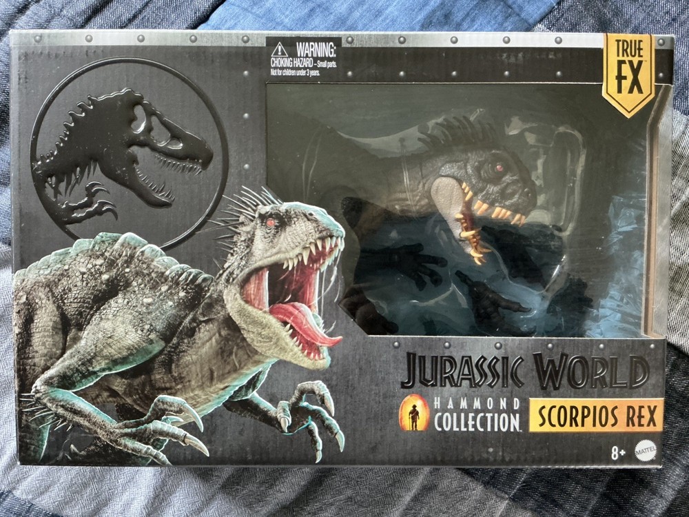 Jurassic World Hammond Collection Scorpions Rex (NEW SEALED Great Condition)