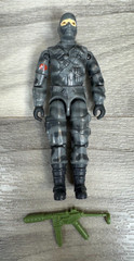 VINTAGE 1984 GI JOE ARAH FIREFLY V1 3.75″ ACTION FIGURE W/ GUN / WEAPON