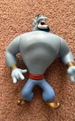 12!!! VNTG Disney Mattel 1992 + BK Aladdin Items See Photos + Description