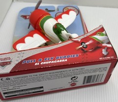Disney Planes El Chupacabra 2012 Mattel Pull Back Action Spinning Propeller Cars