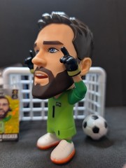 ZURU Ballers Alisson Becker Brazil Goalkeeper Figure w/ Card Ball & Goal FIFA