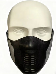Winter Soldier Mask Bucky Barnes Cosplay Costume Latex Halloween Party Helmet