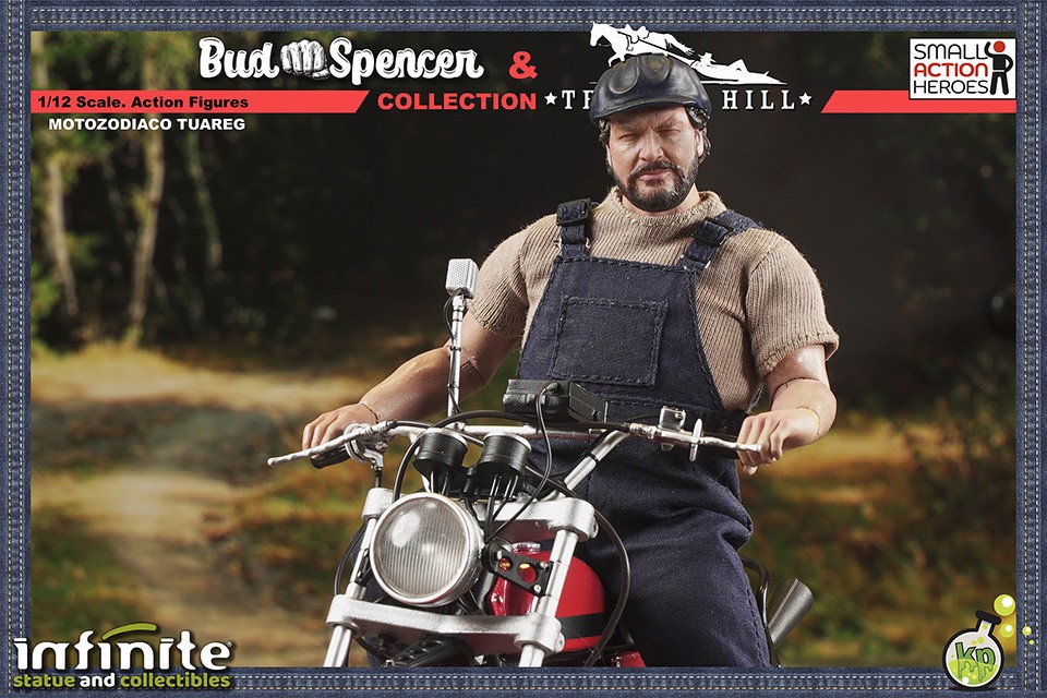 Bud Spencer Bundle Set “Bud on Tuareg” 1/12 Scale Models Infinite Statues