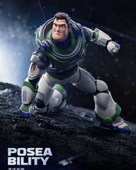 GONG Buzz Lightyear Assembly Model Action Figure Collection Toy Disney Gift New
