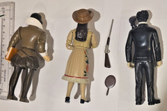 Action Figures 5″ William Shakespeare, Edgar Allen Poe, Annie Oakley