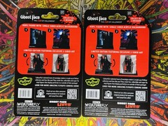 SCREAM Ghost Face CultureFly Fly Guys Vinyl Figure with Theater Background Lot 2