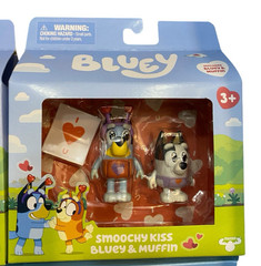 Bluey & Bingo Smoochy Kiss Valentine’s Day Toy NEW IN BOX 1 Of Each Design