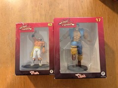 Street Fighter Fanhome El Fuerte, T. Hawk, Statues Bundle