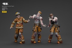 JOYTOY 1:25 action figures Dark Source Zombie Figure Firefighters