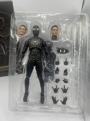 In Stock！S.H.Figuarts SPIDER-MAN: No Way Home Black Suit Action Figure CT Ver.