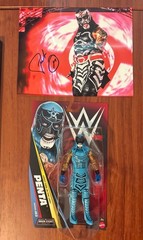 WWE Penta Main Event Series 163 Wrestling Action Figure W/ Signed 8×10 Photo