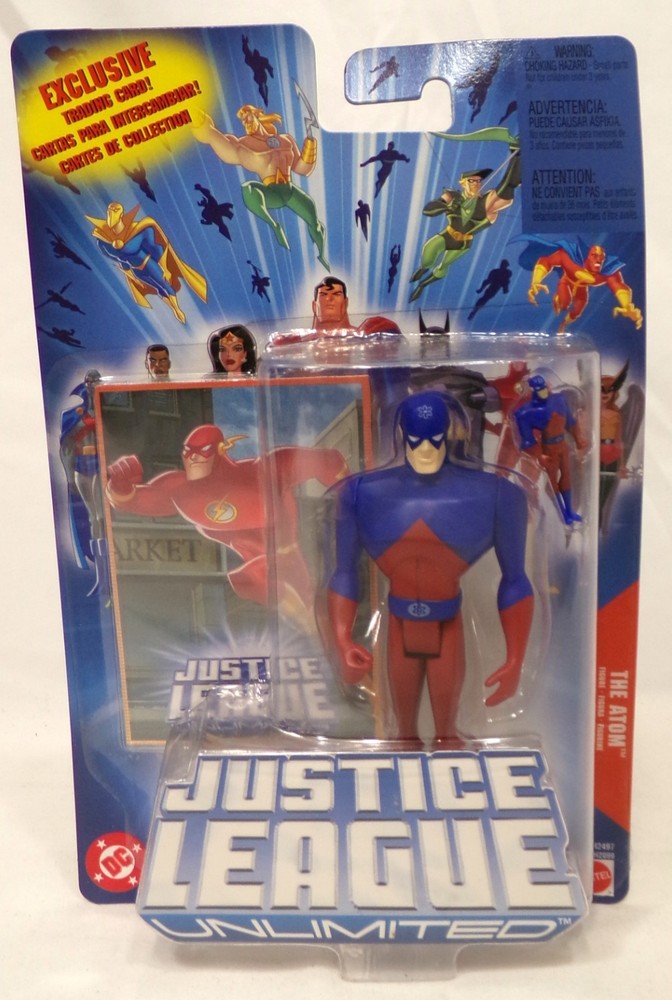 DC Justice League Unlimited JLU The Atom H2497 5″ Figure Mattel 2004 New