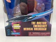 Prototype Star Trek DOCTOR EMERGENCY HOLOGRAM Toy Figure FEP SAMPLE NUMBER #0