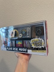 MGA’s Miniverse Real Music Record Player Mini Collectibles Mini Playable Record