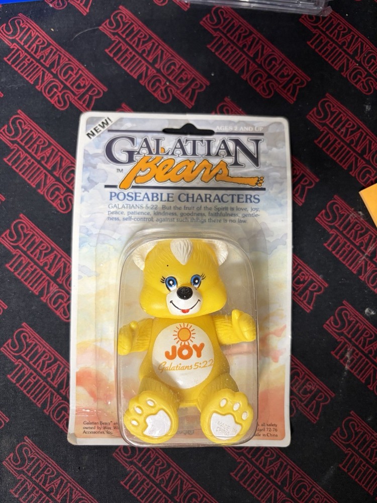 VTG Galatian Bears Joy Poseable Character 1985