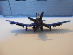 Toy U.S. Aircraft Carrier USS Doris Miller (CVN-81) w/4 WWII Airplanes, 18″ L