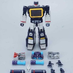 Transformation SD01 SD-01 K.0 Newage H21 Soundwave 10cm With Tape Toy Figure