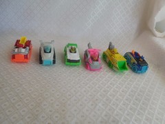 Lot of 6 Paw Patrol die cast metal vehicles Please Read