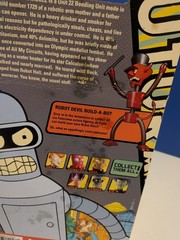 Toynami Futurama Bender Action Figure 2008 Robot Devil Build-A-Bot Part