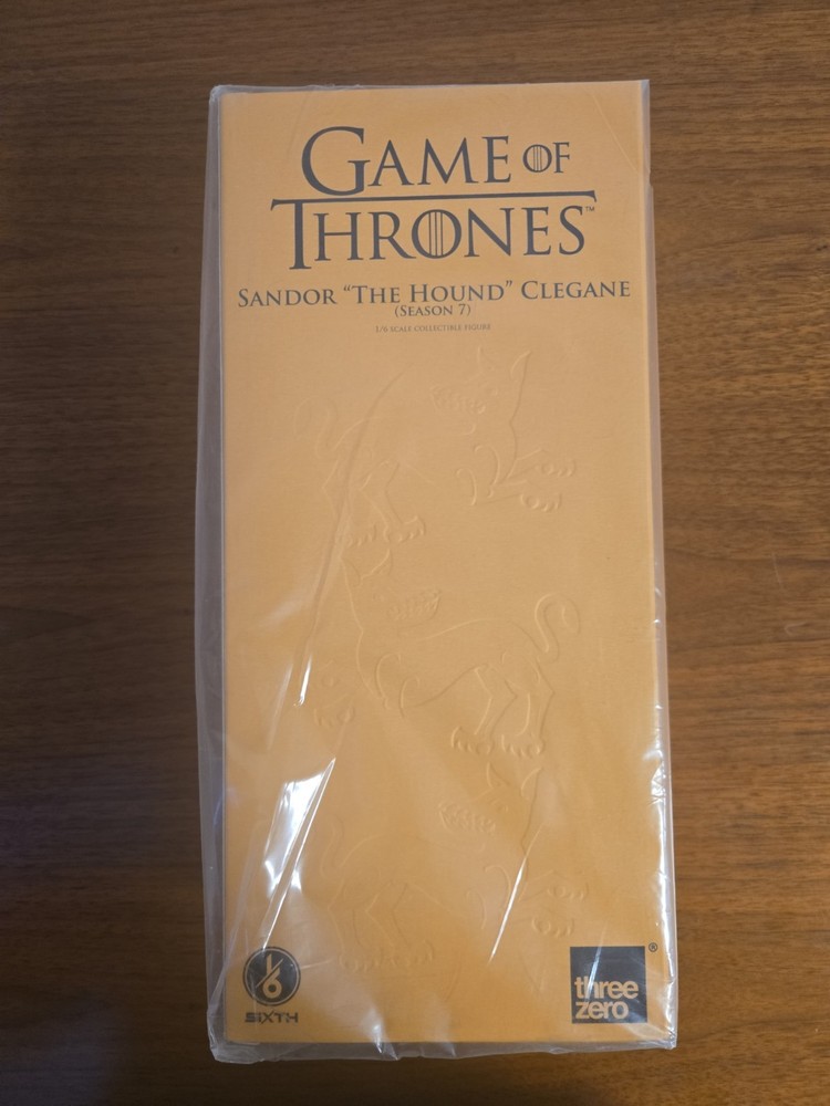 GOT’S~SEASON 7~SANDOR CLEGANE / THE HOUND~SIXTH SCALE FIGURE~THREEZERO~MIB