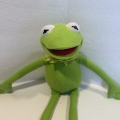 Muppets Jim Henson Kermit the Frog Toy Plush 20″ Nanco BENDABLE! , Bendy