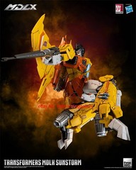 Threezero MDLX transforming Sunstorm 7.9in Limited Collectible Action Figure