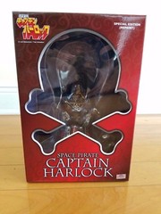 High Dream Albator Captain Harlock figure repaint version