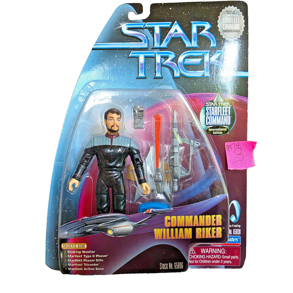 Comm Riker Target Exclusive Starfleet Command Seri 99 TNG Star Trek Insurrection