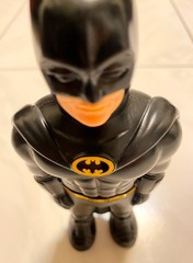 RARE 1989 DC Vintage Batman Shampoo Bottles Gel 8.3inch EMPTY Made In Japan