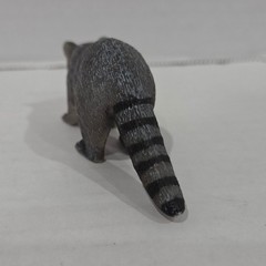 Mojo Raccoon Wildlife Animal Figurine Realistic Hand Painted Toy 14822