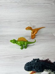 Jurassic World Dominion Figure Roar Atrociraptor Raptor Dinosaur Green Park Lot