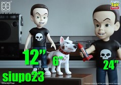 Herocross ~ HVS #023 Disney Toy Story 12″ Sid & 6.5″ Scud Figure