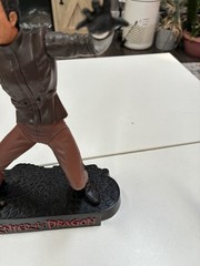 Bruce Lee Enter the Dragon Han Action Figure w/ Alternate Hand & Display Base